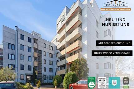 Wohnung zum Kaufen in Karlsruhe 150.000,00 € 41.46 m²