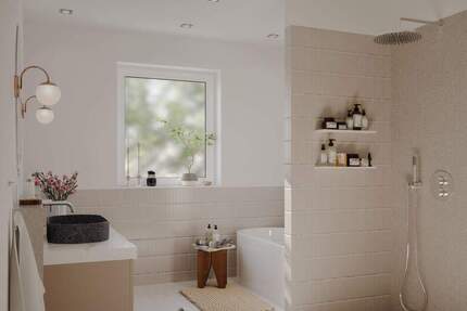 Eigentumswohnung mit Terasse in Mehrfamilienhaus (WE1) - Petershagen/Eggersdorf Mitte