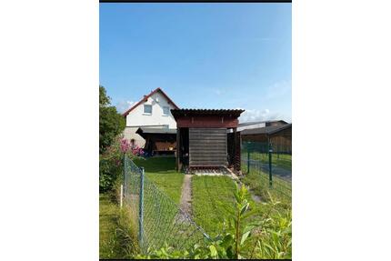 Garten mit Carport und Gartenhaus Gartengrundstück Stellplatz - Espenau