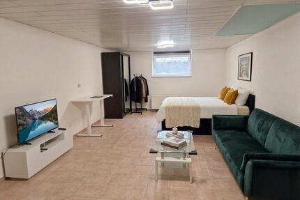 Möblierte 2-Zimmer-Souterrainwohnung All-Inclusive - Wiesloch