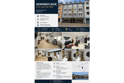 Wir suchen Ihre Ideen - nähe Zentrum, sehr gut frequentiert - Trier Innenstadt