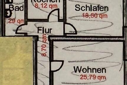 Gepflegte 2-Zimmer-Wohnung im 1. OG in Bergkamen