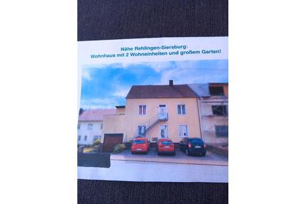 Zweifamilienhaus - 210.000,00&nbsp;EUR Kaufpreis, ca.&nbsp; 220,00&nbsp;m&sup2; in Rehlingen-Siersburg (PLZ: 66780)