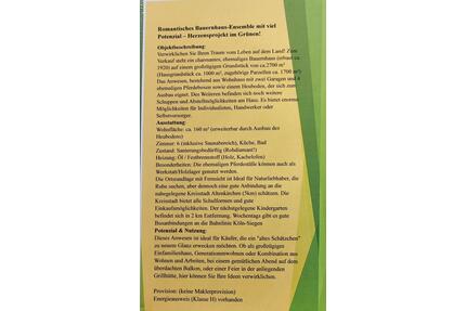 Bauernhaus mit toller Lage - 165.000,00&nbsp;EUR Kaufpreis, ca.&nbsp; 160,00&nbsp;m&sup2; in Helmenzen (PLZ: 57612)