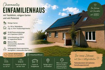 OHNE MAKLER|Einfamilienhaus mit PV-Anl.& Teichblick(Groß Bisdorf) - Süderholz