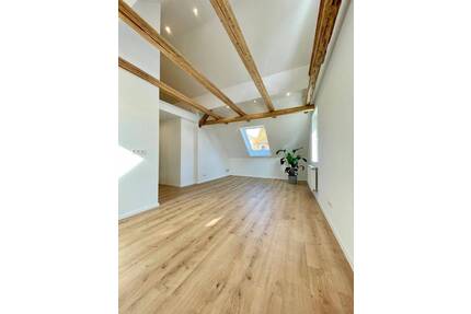 Loftartige 2-Zimmer-Dachgeschosswohnung in der Innenstadt - Lemgo