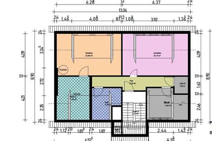 Schöne 84,48 m² Dachgeschosswohnung in zentraler Lage von Bad Ems