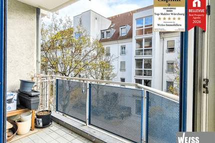 2-Zimmer Wohnung mit großem Potenzial in Grombühl - Würzburg