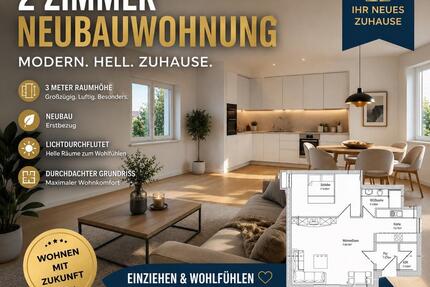 Moderne 2 Zimmer-Neubauwohnung - Erstbezug, Mietwohnung - Ilsfeld