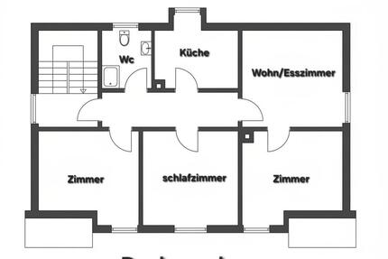 Dachgeschoss Wohnung zu vermieten - Windeck