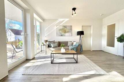 Sofort einziehen oder vermieten: Moderne 2-Zimmer-Erdgeschosswohnung in Friedrichsthal mit Terrasse. - Schwerin