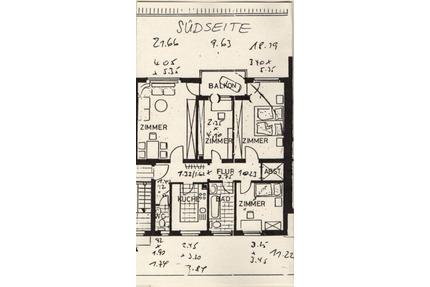 Eigentumswohnung 4 Zimmer - 299.000,00&nbsp;EUR Kaufpreis, ca.&nbsp; 89,21&nbsp;m&sup2; in Marburg (PLZ: 35039) Biegenviertel