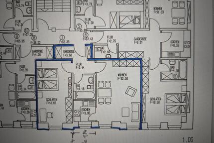 Ruhige 2 Zimmer Küche Bad - 450,00&nbsp;EUR Kaltmiete, ca.&nbsp; 56,00&nbsp;m&sup2; in Leipzig (PLZ: 04103) Mitte