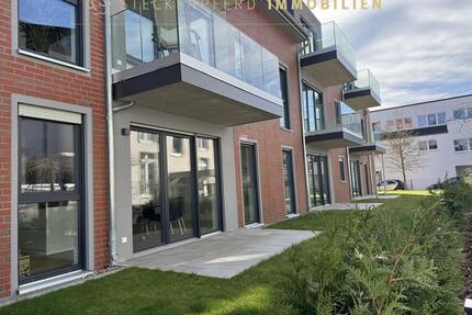 Stilvolle EG-Wohnung mit Garten für anspruchsvolle Mieter mit EBK und Wallbox im schicken Neubau! - Hannover Bothfeld-Vahrenheide
