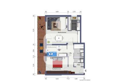 Wohnung zum Kaufen in Neuried 470.000,00 € 84 m²