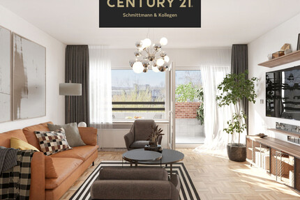 Wohlfühlwohnung in guter Nachbarschaft und Blick auf den Florian - Dortmund (Gartenstadt / Mitte)