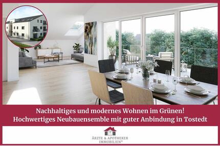 Nachhaltiges & modernes Wohnen im Grünen - Hochwertige Neubauwohnung in Tostedt