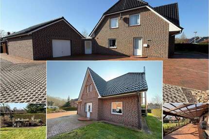 Stilvolles Traumhaus mit besonderem Holzfachwerkgiebel und hochwertiger Ausstattung - Westoverledingen-Steenfelde