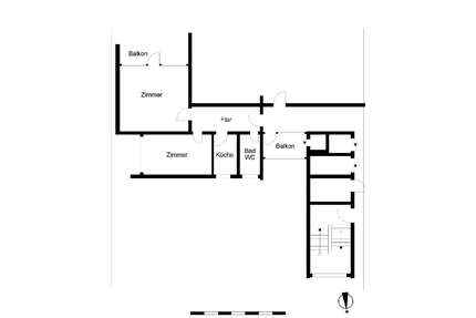 Wohnung zum Mieten in Bremen 496,00 € 61.23 m²