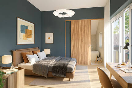 Wohnerlebnis Starnberger See: Familiendomizil mit sonniger Terrasse, 2 Balkonen und eigenem Garten