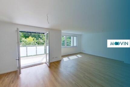 Option auf EINBAUKÜCHE: Lichtdurchflutete 3-Zimmer-Neubauwohnung mit offenem Küchenbereich und großem Balkon - Solingen