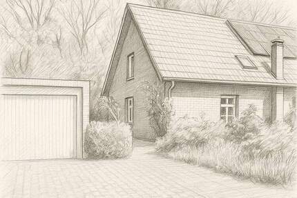 Ruhige DHH in Sackgasse mit Kamin, Südterrasse, Garage - provisionsfrei - Hodenhagen