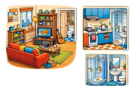 1 ZKB in Scharzfeld ca.45qm - 420,00&nbsp;EUR Kaltmiete, ca.&nbsp; 45,00&nbsp;m&sup2; in Herzberg am Harz (PLZ: 37412)