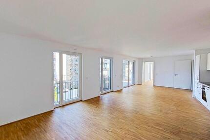 Moderne 2-Zimmer-Wohnung mit EBK und BALKON im Neubauquartier 'Großherzog Friedrich Höfe' - Saarbrücken