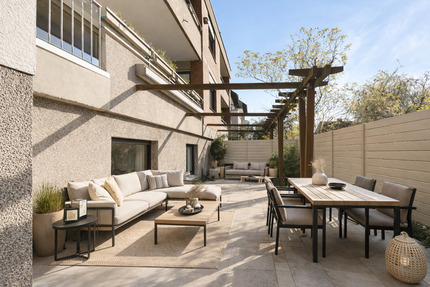 Helle, frisch sanierte Souterrainwohnung mit großer Terrasse - Lünen Altlünen