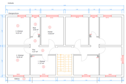 Moderne 3-Zimmer-Wohnung mit Balkon in ruhiger Lage - Singen (Hohentwiel)