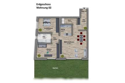 Wohnung zum Kaufen in BockenheimWeinstraße 435.000,00 € 103.16 m² - Bockenheim/Weinstraße