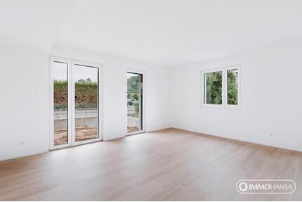 Erstbezug im stilvollen Neubau: 2 Zimmer im EG mit Terrasse, Garten & Stellplatz - Lüneburg Goseburg-Zeltberg