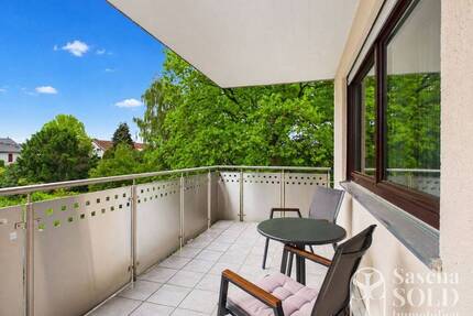 Helle 3-ZKB-Wohnung mit gutem Grundriss, Balkon & Garage in beliebter Lage von St. Ingbert-Süd - Sankt Ingbert
