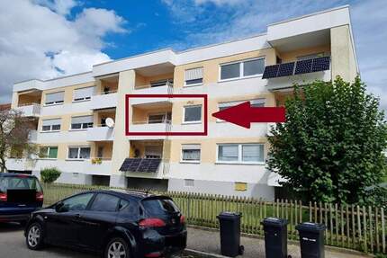 *provisionsfrei und sofort frei* - helle 2 Zi. Wohnung mit Loggia in Leipheim zu verkaufen