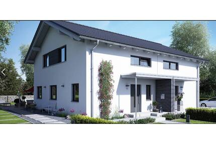 Neubau-Doppelhaushälfte mit ca. 120 m² Wohnfläche auf ca. 552 m² Grundstück in Klingen bei Aichach
