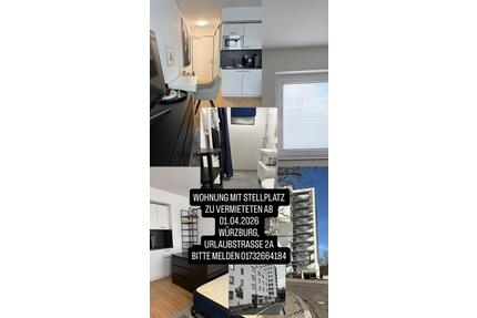 Einzimmerwohnung in Würzburg zu vermieten