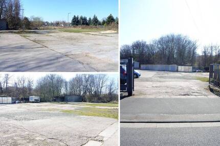 Gewerbliche Freilagerfläche in Leipzig-Schönefeld, ca. 300 m² Teilfläche