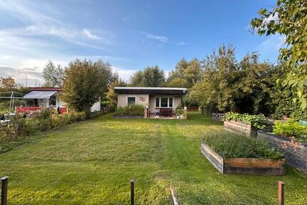 Kleingarten zur Pacht mit massivem Steinhaus - Lambrechtshagen