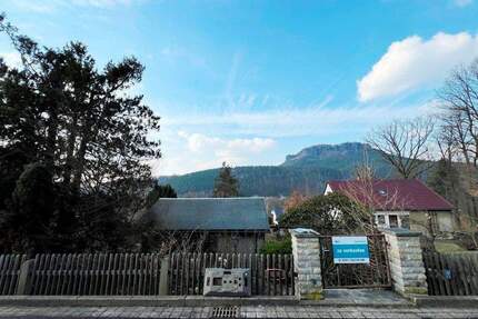 BAUGRUNDSTÜCK MIT WOCHENENDHAUS ZU VERKAUFEN - Königstein