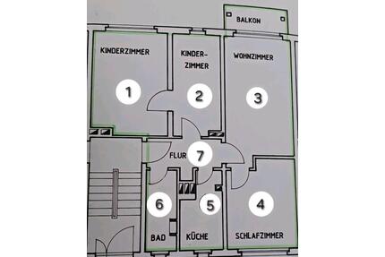 4 Raum Wohnung mit Balkon - 27.000,00&nbsp;EUR Kaufpreis, ca.&nbsp; 73,60&nbsp;m&sup2; in Osternienburger Land (PLZ: 06386)
