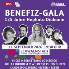 Benefiz-Gala 125 Jahre Hephata Diakonie / Sonia Liebing, Nicki, Herzbuben, Orchester u.a