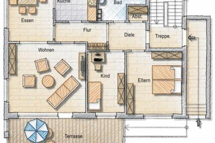 3,5 Zimmer EG Wohnung in Warstein