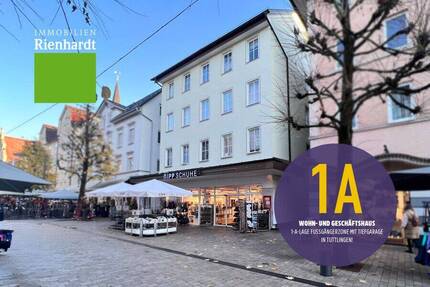 Wohn- Geschäftshaus - 1A-Fussgängerzone inkl. Tiefgarage! - Tuttlingen