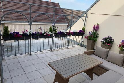 Traumhafte 2 Zimmer Wohnung am Marktplatz mit großer Dachterrasse - Wittenberg Lutherstadt
