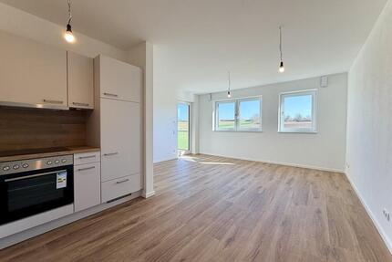 Neubau-Erstbezug: Helle 3-Zimmer-Wohnung mit Süd-Loggia! - Roßbach