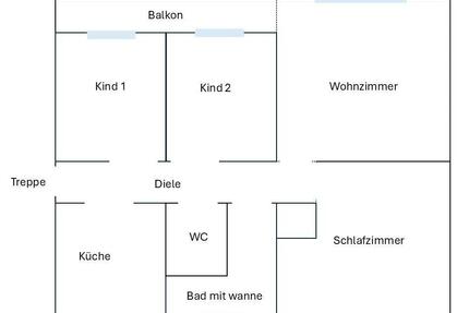 4-Zimmer-Wohnung in ruhige lage Aachen Forst
