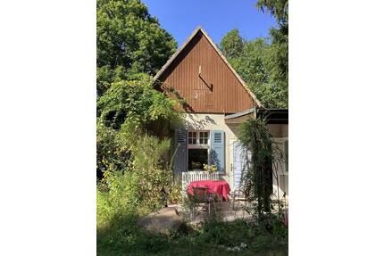 Naturparadies mit Teich - 3.600qm Grundstück mit kleinem Wohnhaus - Doberlug-Kirchhain