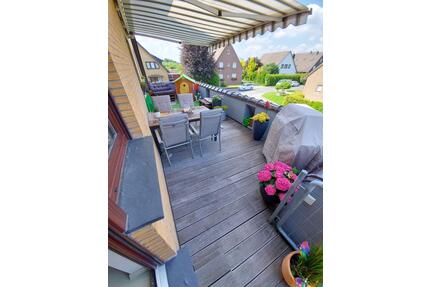 Helle 3,5 Zimmerwohnung mit Balkon und Dachterrasse - Wallenhorst