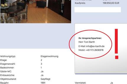 Schöne große Wohnung mitten in der Fußgängerzone mit Top Lage - Wegberg