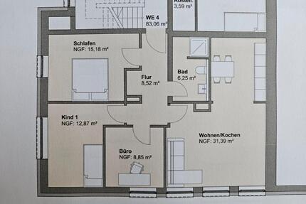 4 ZKB ohne Balkon - 990,00&nbsp;EUR Kaltmiete, ca.&nbsp; 80,00&nbsp;m&sup2; in Bielefeld (PLZ: 33607) Mitte